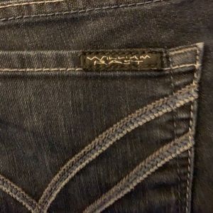 William Rast size 27 dark denim jeans